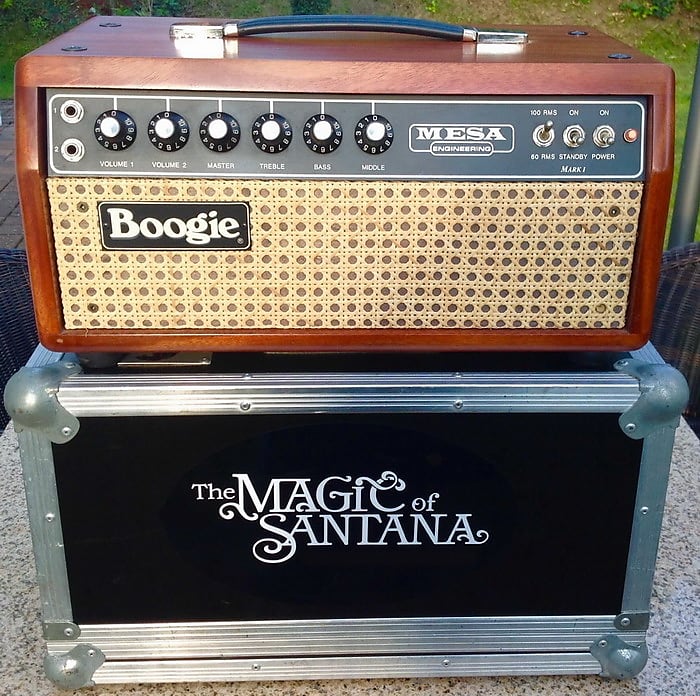 Watch Carlos Santana Bringing Mesa/Boogie Amps and Yamaha Guitars
