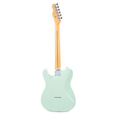 Fender American Ultra Luxe Telecaster Transparent Surf Green image 5