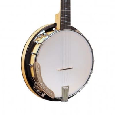 GOLD TONE 4-Saiter Cripple Creek Plektrum-Banjo mit Resonator for sale