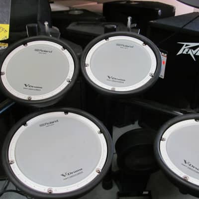 Roland TD-07 V-Drums with DW 2000 Double Bass Pedal