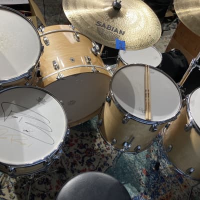 Frankie Banali's Quiet Riot, Ludwig / Sabian Complete "In The Blood" Drum Set. Signed! image 6