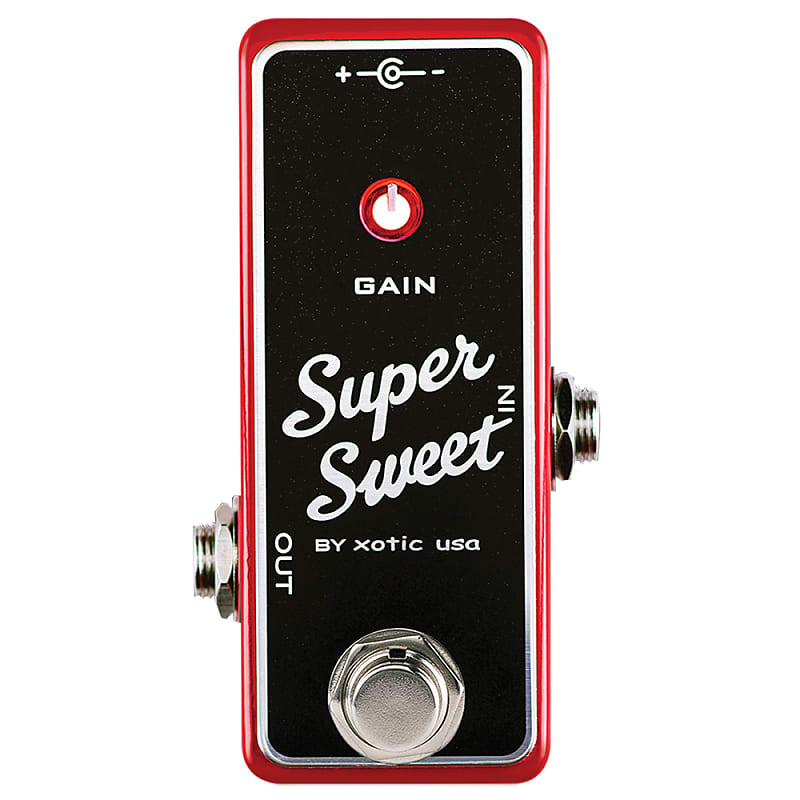 Xotic Effects Super Sweet Booster Guitar Effects Pedal image 1