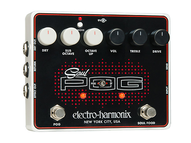 Electro-Harmonix Soul POG Soul Polyphonic Octave Generator image 2