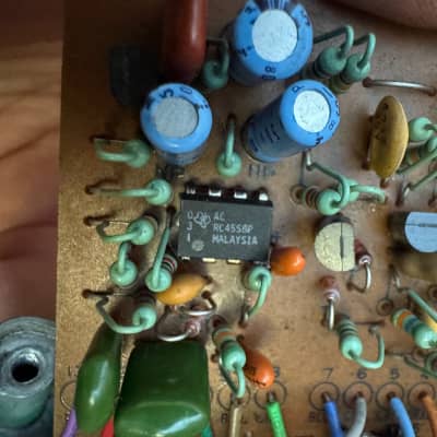 Vintage 1980 Ibanez TS808 Original RC4558P RC Tube Screamer Guitar Effects Pedal image 12