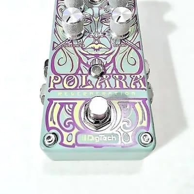 DigiTech Polara Lexicon Reverb Pedal with On/Off Switch and 