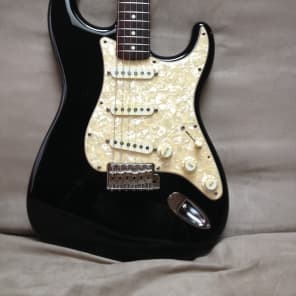 Fender Stratocaster 1984 Black mij Japan E series ST-362V texas special pickups image 2
