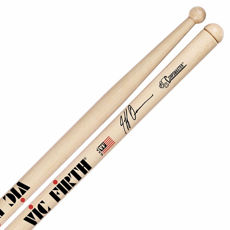 Vic Firth Corpsmaster Signature Jeff Queen Solo Snare Drum Stick image 1