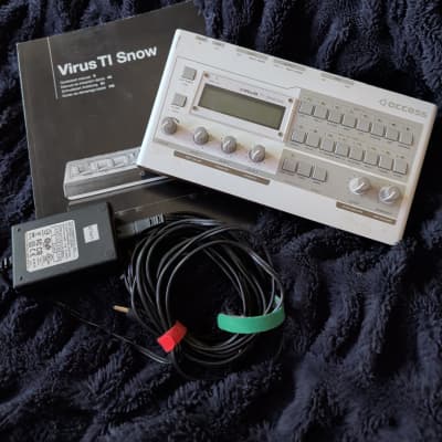 Access Virus TI Snow Desktop Digital Synthesizer 2008 - White