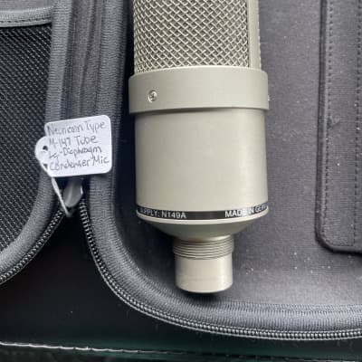 Neumann M 147 tube condenser microphone 2019 - Nickel image 2