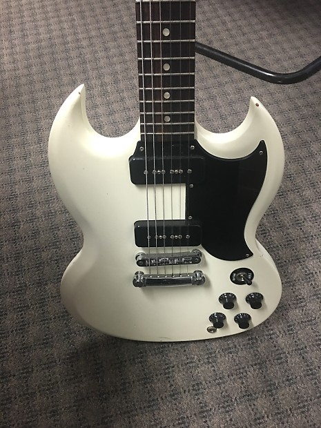 Gibson SG Special '60s Tribute 2012 Worn White | Reverb