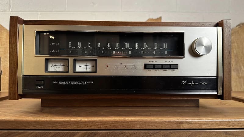 Accuphase Hardwood Case Replica - Fits: E202 - C200 - P300 - T100  			