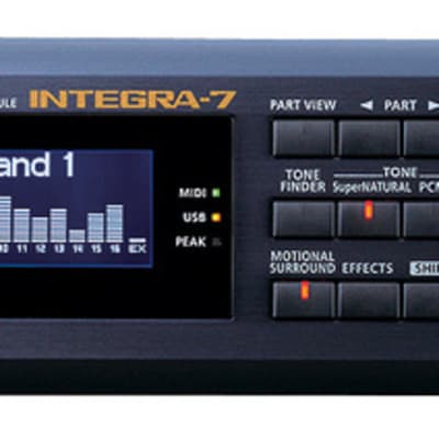 Roland Integra-7 SuperNatural Sound Module 2012 - Present - Black image 2