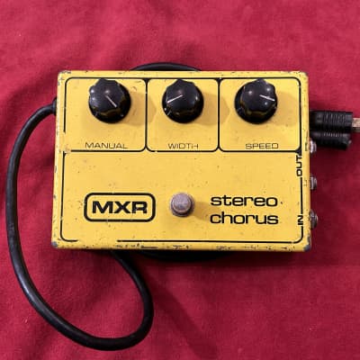 MXR Stereo Chorus 1979 ビンテージ Mxr Stereo Chorus 1979 Yellow Effect For Sale Hendrix Guitars
