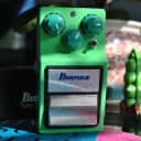 JHS Ibanez TS9 Tube Screamer with "Tri-Screamer" Mod 2010s Green with Green Knobs