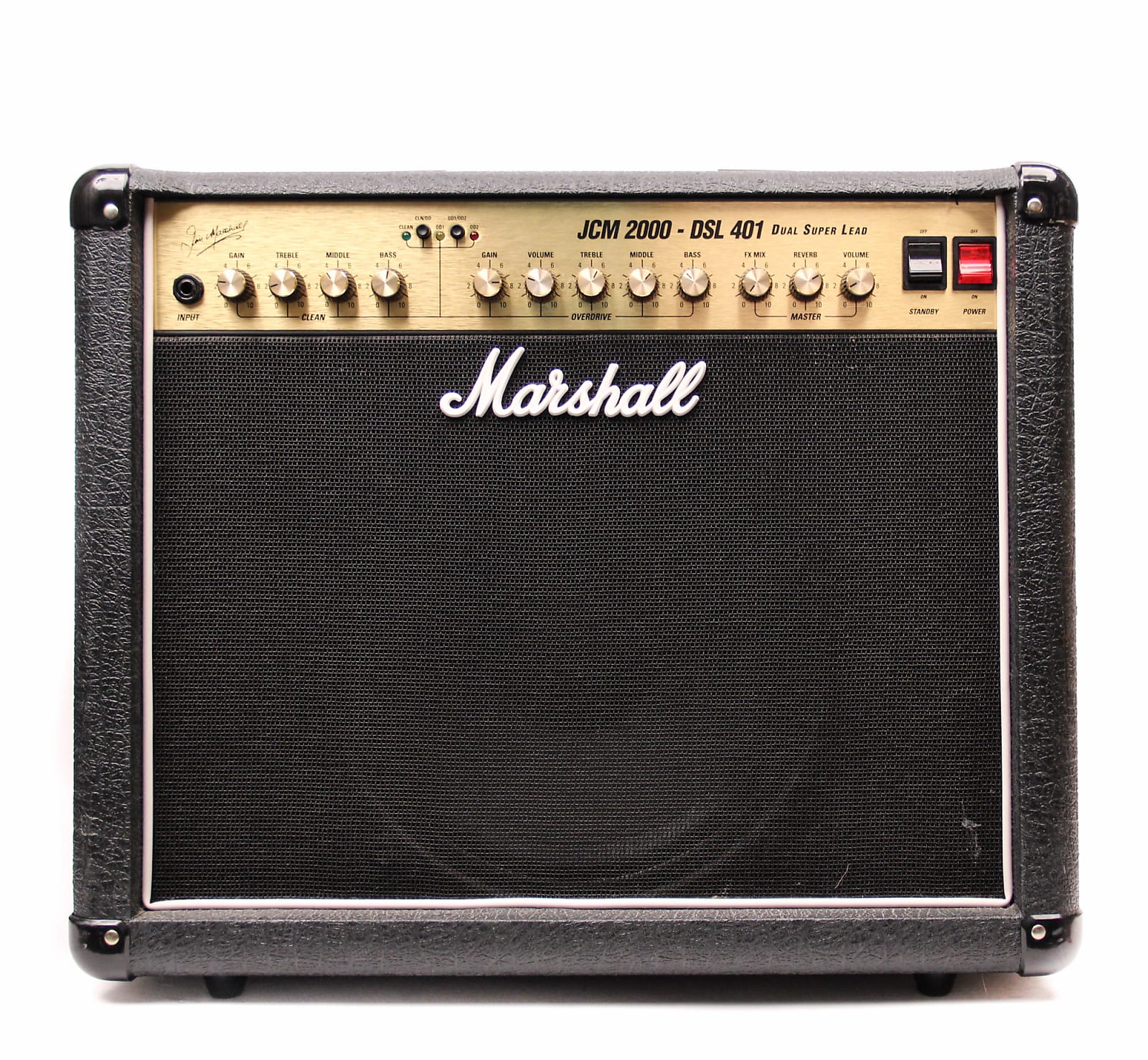 Marshall JCM 2000 DSL 401 Dual Super Lead 2-Channel 40-Watt 1x12 Guitar  Combo | Reverb