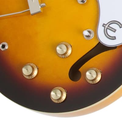 Epiphone Casino Hollow Body Electric Guitar (Vintage Sunburst) image 5