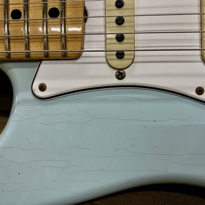 Fender Stratocaster, Limited Edition, Custom Shop, 1968, Journeyman Relic 2021 - Aged Sonic Blue image 19