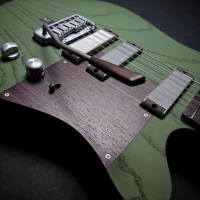 Tao Guitars Sutorato “U-A-M”, 2024 - Lincoln Green (black filled pores) w/ ABM 2-Point Trem. NEW (Authorized Dealer) image 19