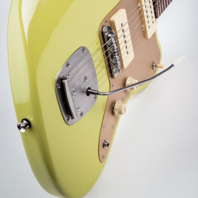 Beardsell Guitars Swingmaster 3-pickup 2017 Avocado Green image 5