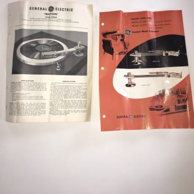 GE General Electric Baton A1-501 Transcription Tonearm 16” 1960 - Gray image 6