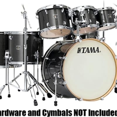 Tama Superstar Classic 7-Piece Shell Pack Midnight Gold Sparkle image 2