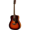Yamaha FG820 Traditional Western Body Solid Spruce Top Folk Acoustic Guitar - Brown Sunburst