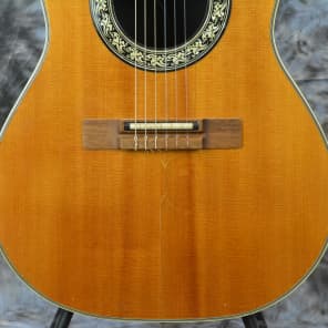 Late 60s Ovation 1624-4 Country Artist - Nylon String Acoustic/Electric Classical Guitar image 4
