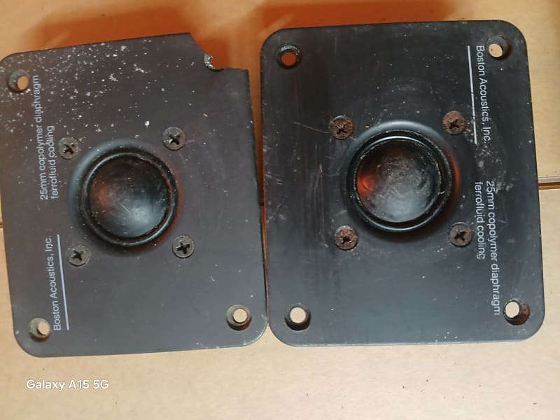 BOSTON ACOUSTICS  TWEETER PAIR T830? 1984  			