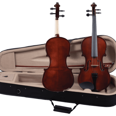 Palatino VN-350 Campus Student 4/4 Full-Size Violin Outfit with Case, Bow 2020s Natural image 1