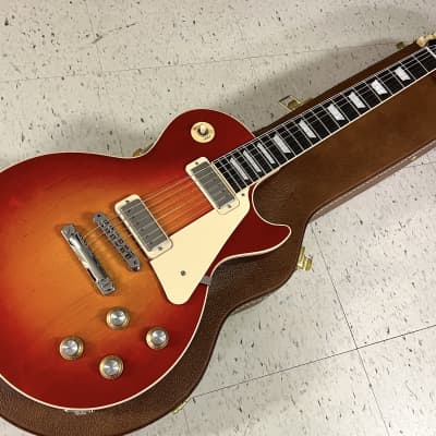 2023 Gibson USA Les Paul Deluxe '70s Electric Guitar Cherry | Reverb