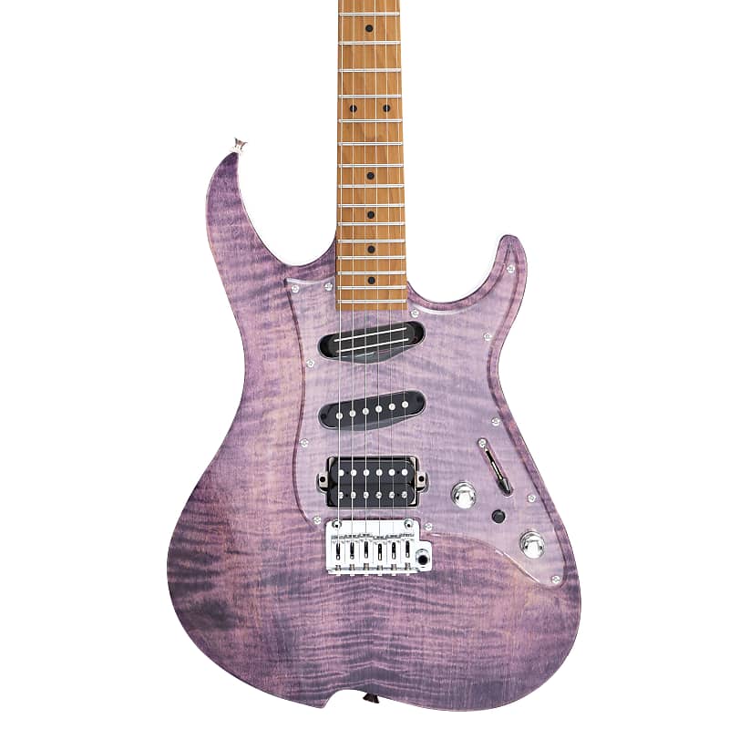 Vola Guitars OZ RV TNC Trans light Purple Gloss image 1