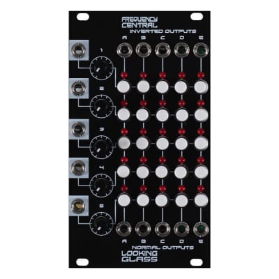 NEW Frequency Central Looking Glass (5x5 Active Matrix Mixer/Switcher/Patchbay) for Eurorack Modular image 1