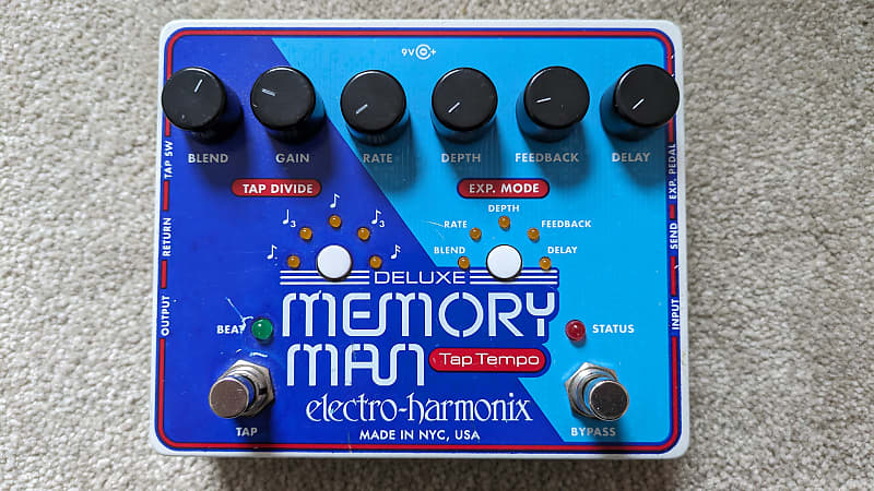 Electro-Harmonix Deluxe Memory Man Tap Tempo with Panasonic MN3005 