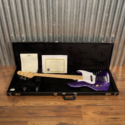 G&L USA Custom JB 4 String Jazz Bass Royal Purple & Case JB #0212 image 2