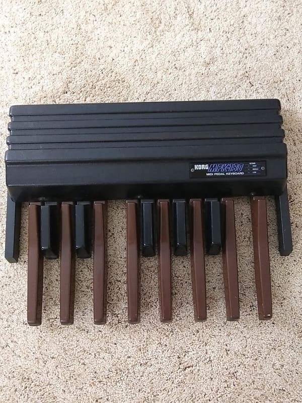 Korg MPK-130 MIDI Foot Pedal Keyboard + Yamaha FB-01 FM Sound Generator Synthesizer Module image 1