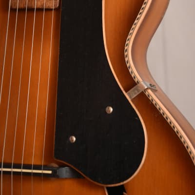Otwin Sonor – 1950s German Vintage Parlor Archtop Jazz Guitar / Gitarre image 4