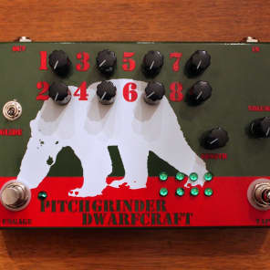 Dwarfcraft Devices Pitchgrinder Sequenced Pitch Shifter Pedal