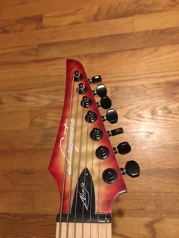 Legator Ninja NR7-200 2017 Quilted Scarlet Burst | Reverb