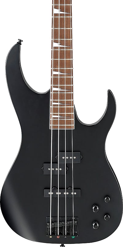 Ibanez RGB300 RGB Standard 4-String Bass Guitar, Black Flat image 1