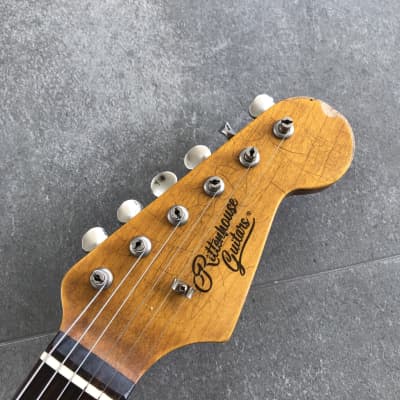 Rittenhouse Stratocaster Sonic Blue Relic Rare Guitar image 3