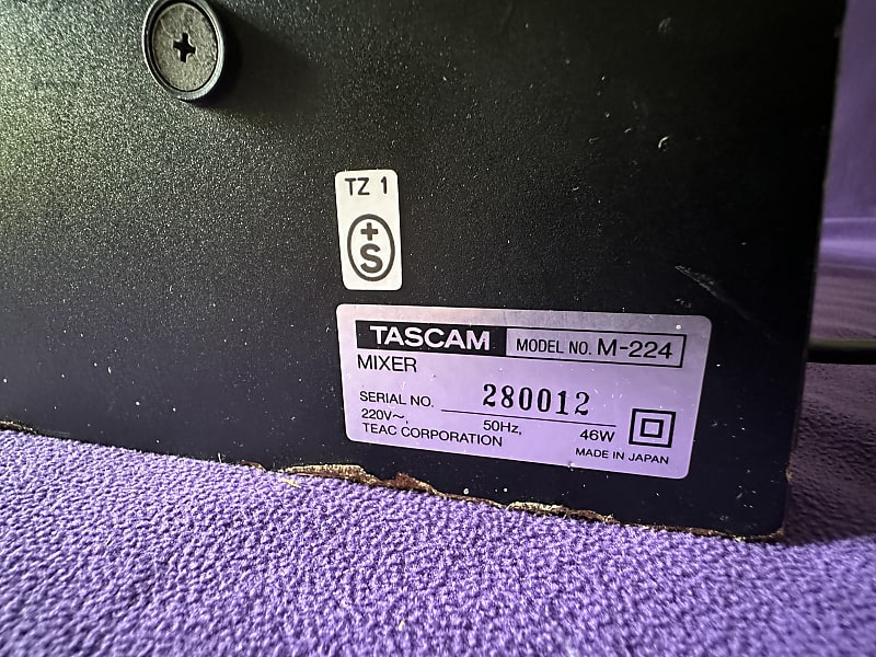 TASCAM M-224 Famous 80ies Japanese console! Serviced and 100