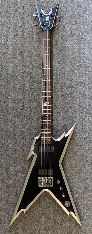 Dean Dimebag Razorback Bass 2006 - Black/Silver | Reverb
