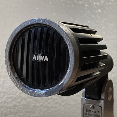 ☆ Vintage 1960's Aiwa DM-47 Dynamic Microphone ☆ Uni-Directional