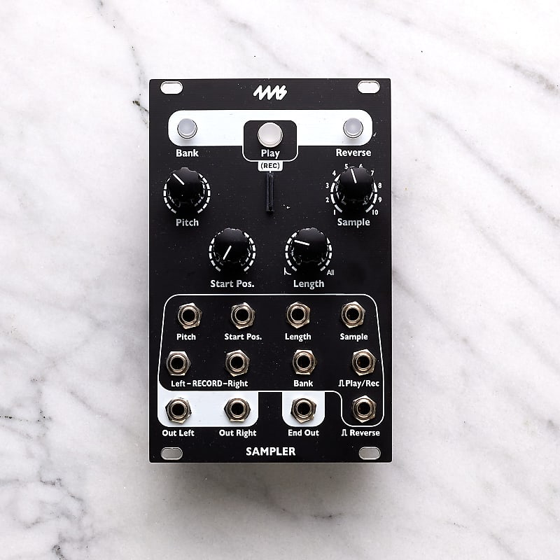 4MS Sampler Black Eurorack Reverb