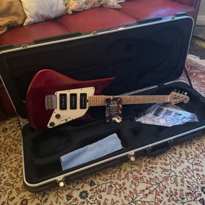 Ernie Ball Music Man Albert Lee MM90 Hardtail 2012 - Candy Red image 10