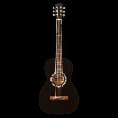 Savannah 0 Body Acoustic Guitar, Black image 1