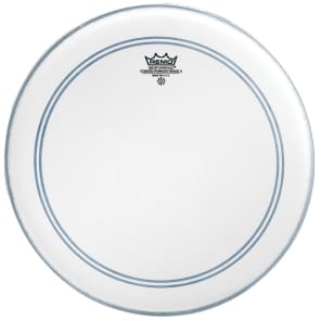 Remo Powerstroke P3 Coated Top Clear Dot Drum Head 14"