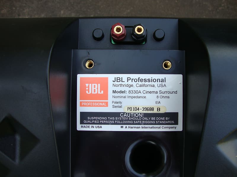 Jbl best sale 8330a price