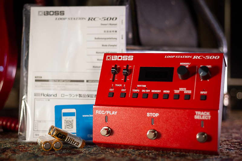 Boss RC-500 Guitar Looping Pedal | Reverb