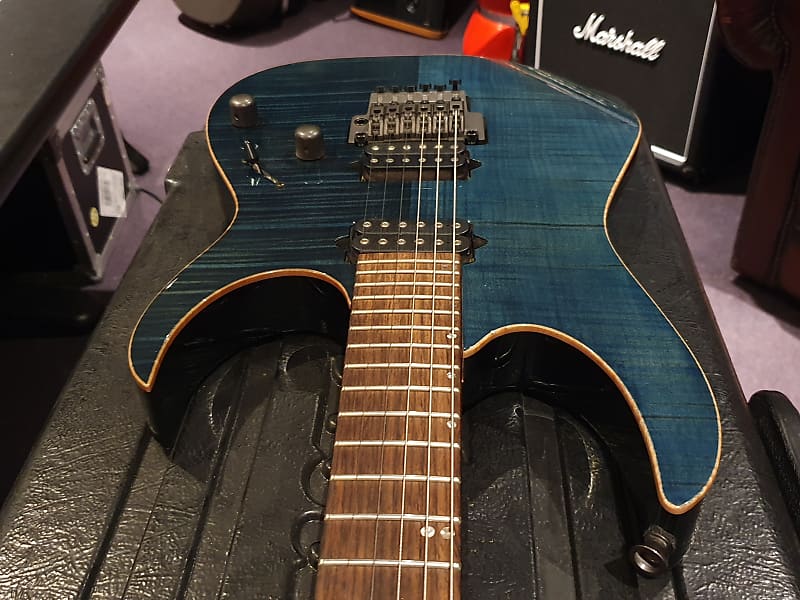 RARE Ibanez Prestige RG3120 TW Twilight Blue RG Flame